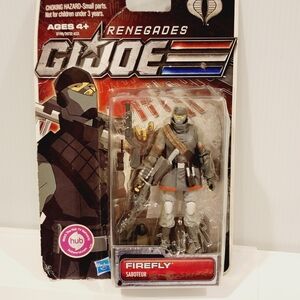 GI Joe Renegades Firefly Saboteur Figure MOC Sealed 30th Anniversary NEW